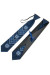 Підліткова краватка «Златодан» синього кольору