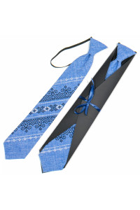 Подростковый галстук «Никита» голубого цвета