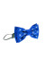 Комплект для мальчика: галстук-бабочка и подтяжки ярко-синего цвета