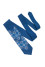 Blue linen tie "Synevyr"