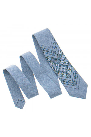 Вышитый галстук «Дир»