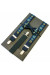Комплект для хлопчика: краватка-метелик та підтяжки темно-синього кольору