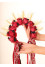 Wreath "Magic flowers with ears of corn"