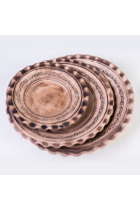 Тарелка-волновка "Шляхтянская", диаметр 25 см