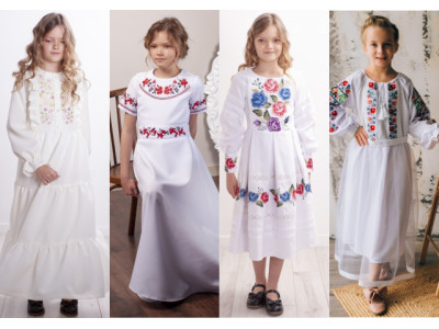 New embroidered dresses for girls. Tips for choosing a dress.