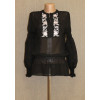 Blouse "Tenderness" with pink embroidery