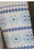 Футболка "Львовянка" белая с синим орнаментом