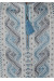 Вышиванка "Путь" с вышивкой серо-голубого цвета