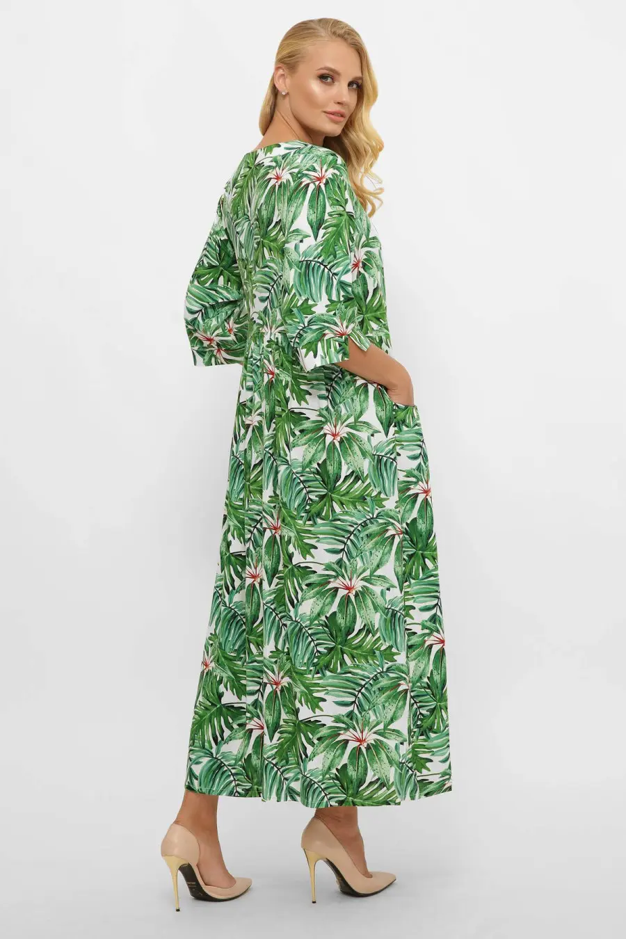 Dark green Boho dress, $ 27.24, in the category "Sundresses (Summer dresses)"  | Buy in Kiev with delivery across Ukraine in the ETNOHATA store