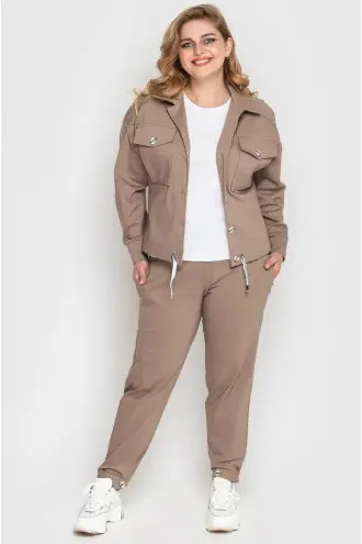 Pantsuit "Miriam" beige