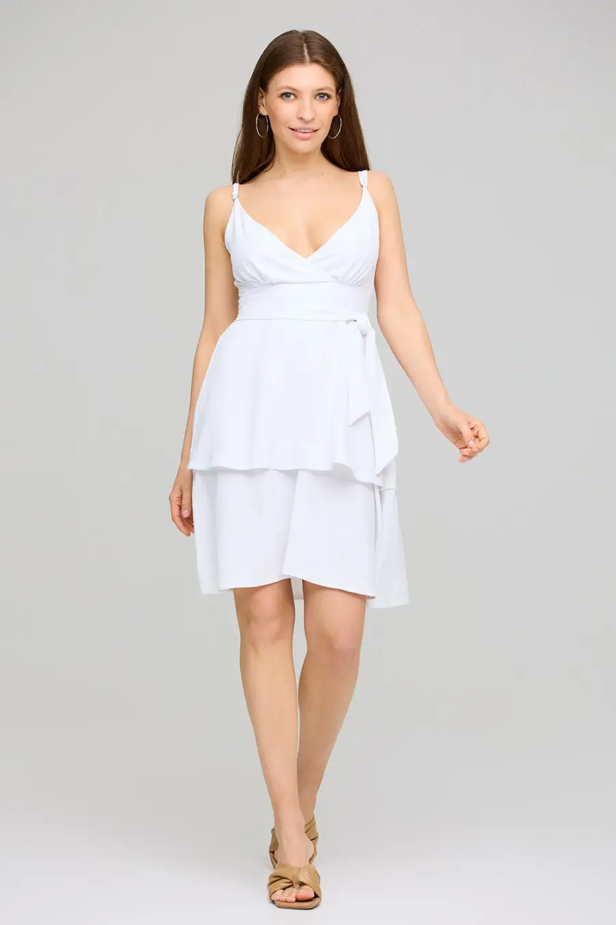 White Poppy dress, $ 20.41, in the category "Sundresses (Summer dresses)" |  Buy in Kiev with delivery across Ukraine in the ETNOHATA store