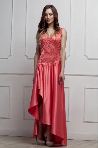 Coral dress "Phyllis", $ 44.03, in the category "Evening dresses" | Buy in Kiev with delivery across Ukraine in the ETNOHATA store Coral dress "Phyllis", $ 44.03, in the category "Evening dresses" | Buy in Kiev with delivery across Ukraine in the ETNOHATA store