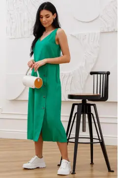 Green sundress 