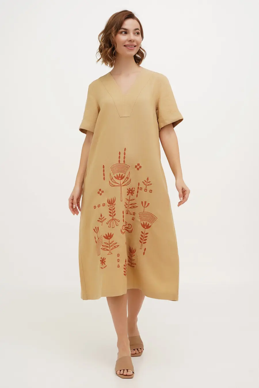 Embroidered dress 