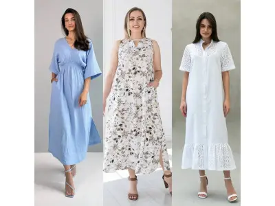 A maxi dress is a great choice for this summer