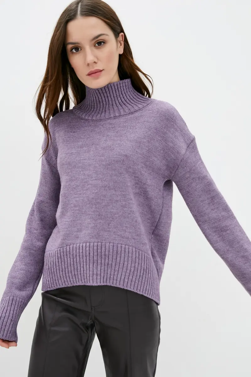 Leila Lilac Sweater