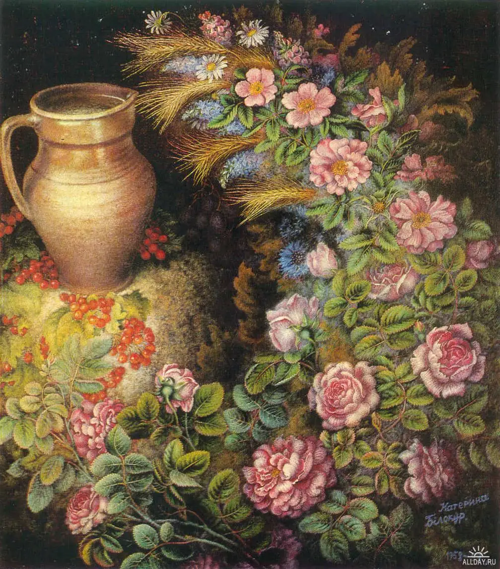 Квіти Катерини Білокур