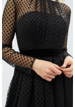 Платье "Мареа" черного цвета