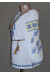 Вышиванка "Берегиня" желто-голубого цвета