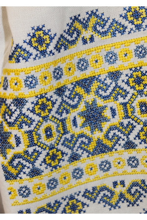 Вишиванка "Український орнамент" жовто-блакитного кольору