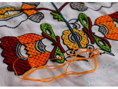 Podilska embroidery