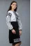 "Sokal" costume in black and white