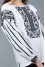 "Sokal" costume in black and white