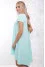 Mint-colored dress
