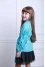 Embroidered shirt for girls
