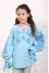 Embroidered shirt for girls