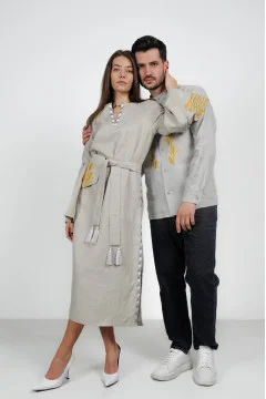 Embroidered pair set 