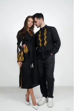 Embroidered pair set 