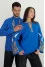 Pair of embroidered shirts "Wheat Field" in electric color