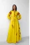 Dress "Ukrainian Tradition" yellow