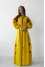Dress "Ukrainian Tradition" yellow