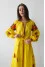 Dress "Ukrainian Tradition" yellow
