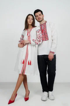 Embroidered pair set 