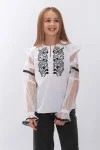 Embroidered shirt for girls 
