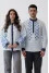 Pair of embroidered shirts "Constellation of Traditions" in blue