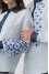 Pair of embroidered shirts "Constellation of Traditions" in blue