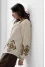Embroidery "Pleiade of Patterns" milky color