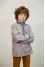 Embroidered shirt for boy "Constellation of Traditions" gray