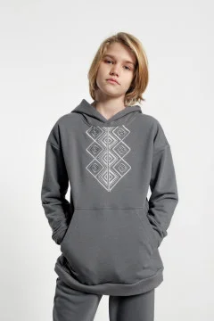 Embroidered patchwork for a boy 
