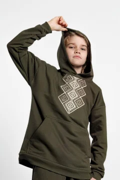 Embroidered batik for a boy 