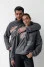 Pair of sweatshirts "Bird of Power" in gray