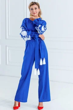 Embroidered jumpsuit 