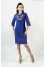 Dress "Blooming Field" in electric color