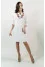 Dress "Blooming Field" white