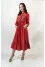 Dress "Whisper of Summer" red
