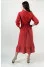 Dress "Whisper of Summer" red